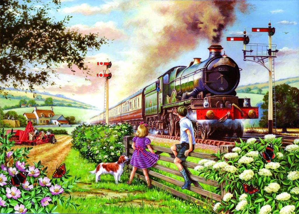 The House Of Puzzles Railway Children Puzzel 500 Stukjes Xl the house of puzzles kopen in de aanbieding