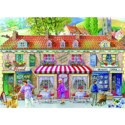The House Of Puzzles Friday Street Puzzel 500 Stukjes the house of puzzles kopen in de aanbieding