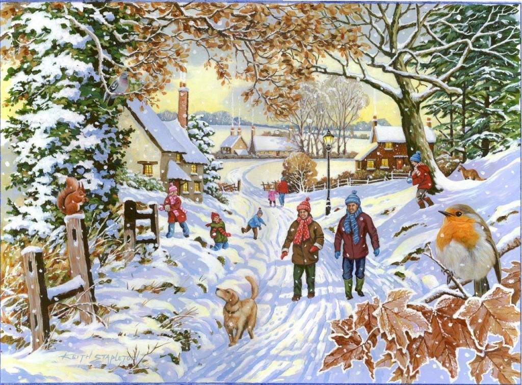 The House Of Puzzles Snowy Walk Puzzel 500 Xl Stukjes the house of puzzles kopen in de aanbieding The House Of Puzzles Snowy Walk Puzzel 500 Xl Stukjes the house of puzzles kopen in de aanbieding