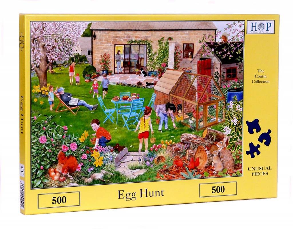 The House Of Puzzles Egg Hunt Puzzel 500 Stukjes the house of puzzles kopen in de aanbieding The House Of Puzzles Egg Hunt Puzzel 500 Stukjes the house of puzzles kopen in de aanbieding