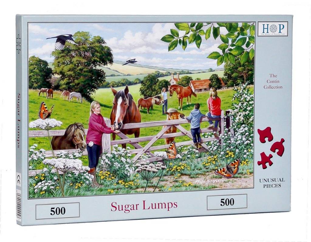 The House Of Puzzles Sugar Lumps Puzzel 500 Stukjes the house of puzzles kopen in de aanbieding