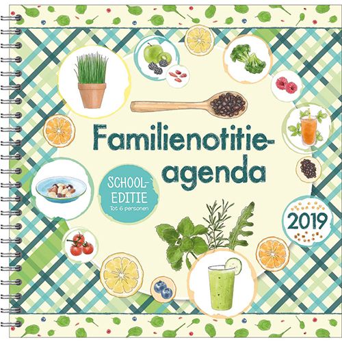 Image of Familie Notitieagenda 17-maands 2019 Superfood 57017291