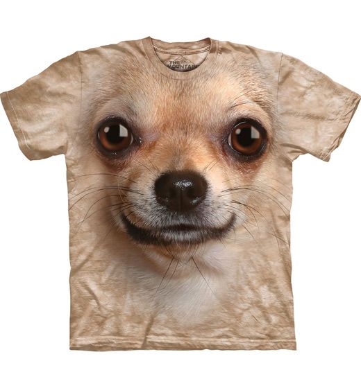 The Mountain Chihuahua Face T Shirt the mountain kopen in de aanbieding The Mountain Chihuahua Face T Shirt the mountain kopen in de aanbieding