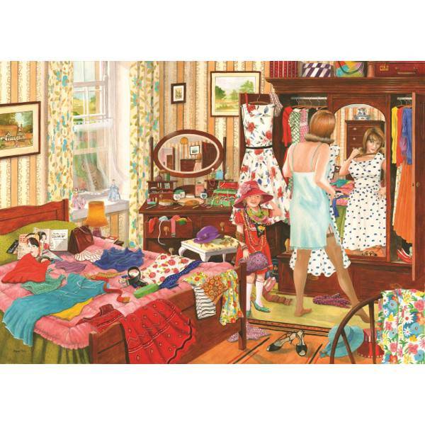 The House Of Puzzles Nothing To Wear Puzzel 1000 Stukjes the house of puzzles kopen in de aanbieding