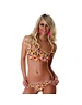  Neckholder Bikini met Bloemenprint Multicolor