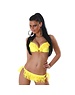  Fringe Beugelbikini met Franjes Geel