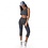 2-Delige Gym Legging met Tanktop Blauw