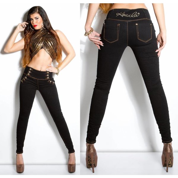 Koucla Hoge Taille  KouCla Skinny Broek