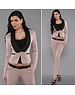 Koucla Getailleerde Fashion Blazer Beige