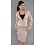 Koucla Business Blazer met Kraag Beige