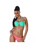  Tweekleurige Fashion Neckholder Bikini Set