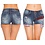 Koucla Fashion Jeanshort in Gewassen Jeans Stijl