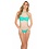 Neckholder Push-Up Monokini met Softcups Saphir