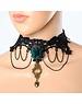  Gothic Style Choker Ketting Zwart