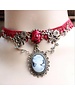  Gothic Style Choker Ketting Pink