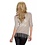 Leuke Shirt met 3/4 Mouwen Creme