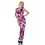 V-hals Jumpsuit in Wikkellook Multicolor