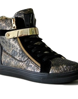  Trendy Sneakers met Metalen Klittenband