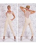 Mary M Lange Fashion Jumpsuit Beige