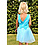 Disney Princess Jurk Cinderella Turquoise Blauw