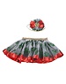  Meisjes Tutu Rok Wit / Groen 1-3 / 3-5 jaar