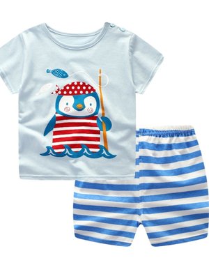  2-Delige Baby Zomer Kleding Set / Maat 80