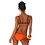 Trendy Push-Up Bikini Set Multicolor / Oranje