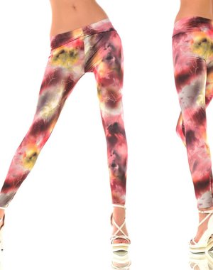  Fashion Legging met Fantasie Print