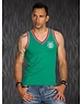 Red Bridge Tanktop met Logoprint & V-hals Groen