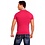 Red Bridge T-shirt met Knoopsluiting & Trendy Kraag Fuchsia