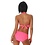 Trendy Push-Up Bikini Set Neon Apricot