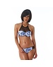  Neckholder Push-Up Bikini Set Blauw
