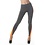 Power Flower Sport Legging Oranje / Grijs