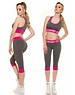  2-Delige Topje & Sportbroek Fuchsia