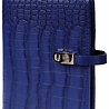 Kalpa Pocket (junior) organizer croco cobalt Kalpa Pocket (junior) organizer croco cobalt