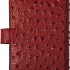 Kalpa Pocket organiser ostrich print red - leather Kalpa Pocket organiser ostrich print red - leather