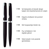 ONLINE Schreibgeräte Set fountain pen/ballpen Black ONLINE Schreibgeräte Set fountain pen/ballpen Black