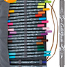 ONLINE Schreibgeräte Calli.Brush dubbele brushpennen set met roletui ONLINE Schreibgeräte Calli.Brush dubbele brushpennen set met roletui