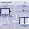 Kalpa A5 agendavulling week DU FR 2022-23 Kalpa A5 agendavulling week DU FR 2022-23