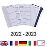 Kalpa Personal diary refill week EN DU FR IT + accessories 2022-23 Kalpa Personal diary refill week EN DU FR IT + accessories 2022-23