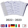 Kalpa Pocket agendavulling week EN DU FR IT + bijlagen 2022-23 Kalpa Pocket agendavulling week EN DU FR IT + bijlagen 2022-23