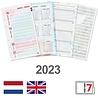 Kalpa Personal diary refill week colour EN NL 2023 Kalpa Personal diary refill week colour EN NL 2023