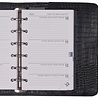 Kalpa Pocket (junior) organizer croco blauw Kalpa Pocket (junior) organizer croco blauw