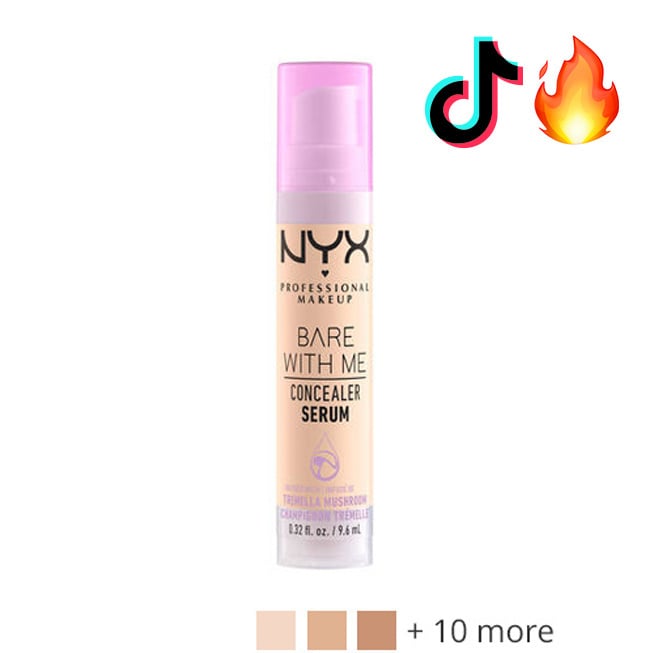 Nyx Professional Makeup - Liquid Concealer Concealer Serum Bare With Me -  5.5: Medium Golden