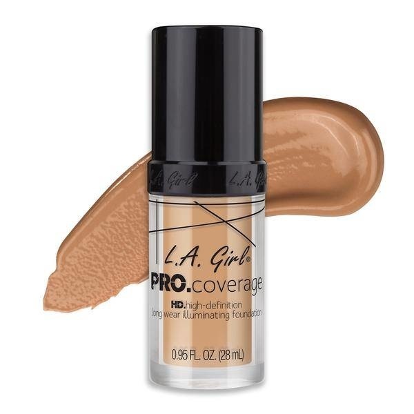 L.A. Girl PRO. Coverage HD.high-defination long wear illuminating  Foundation - White Lightener 