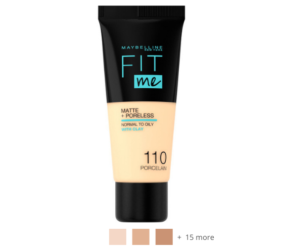 Buy Maybelline Fit Me Matte and Poreless Foundation online