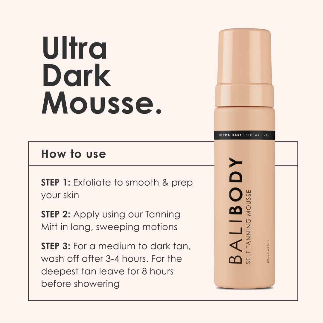 Self Tanning Mousse for a Flawless Looking Tan – Bali Body US
