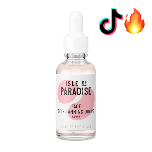 Isle of Paradise Day or Night Self- Tanning Face Mist with Brush 
