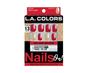 Buy LA Colors Stick on Nail Wraps Glam online | Boozyshop!