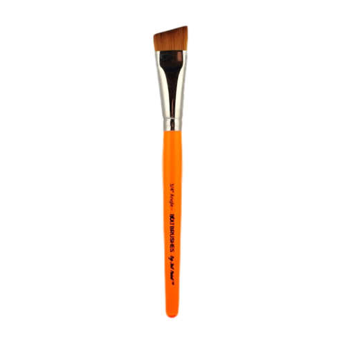 Buy Fusion Body Art Face Painting Brushes By Jest Paint Firm 3/4 Inch Angle  online